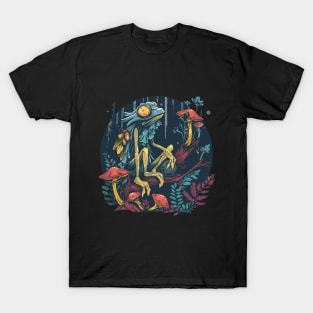 Mutated lizard on the branch T-Shirt